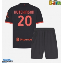 AC Milan Omari Hutchinson #20 Tredjedraktsett Barn 2026-27 Kortermet (+ Korte bukser)